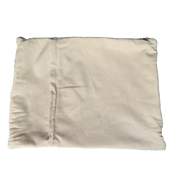 ๐ Grandin Road Hooked Wool Cardinal Christmas Pillow Cover 14 x 18 Holiday Bird - Picture 2 of 6